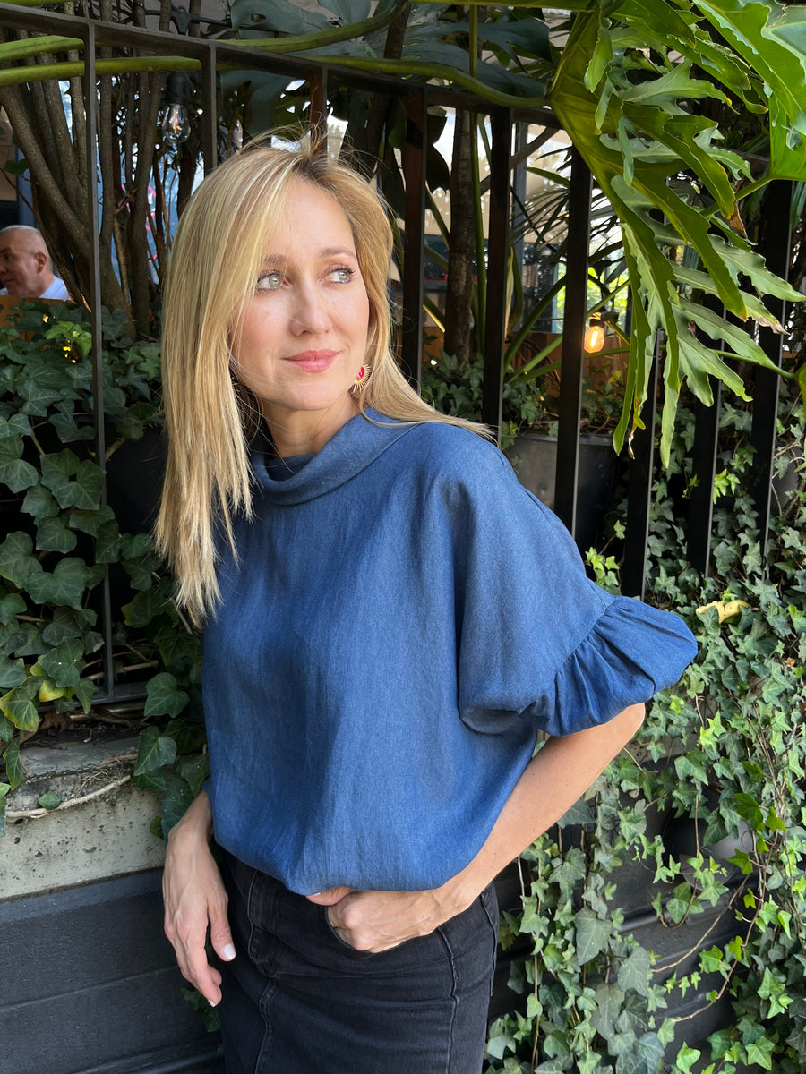 Top Praga Denim