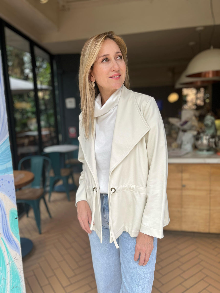 BLAZER MILA MARFIL