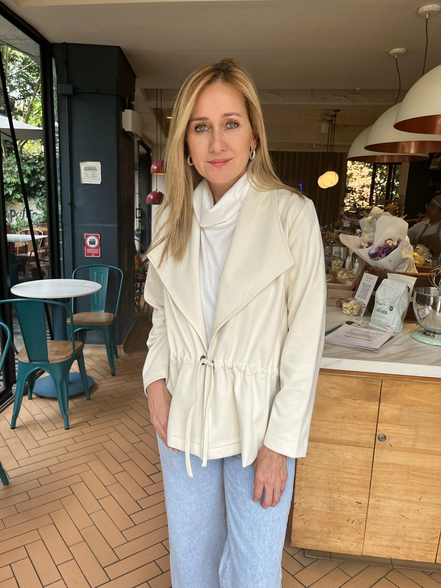 BLAZER MILA MARFIL