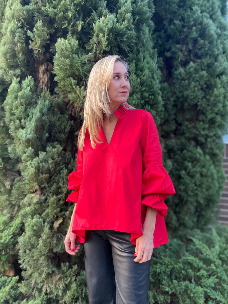 Top Barcelona Rojo