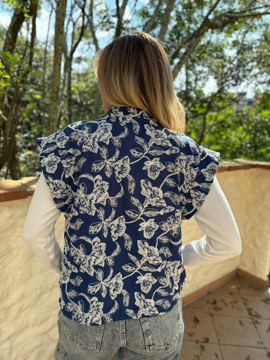 CHALECO COCO ROYAL BORDADO 25